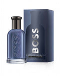 Maison Glitter Hugo Boss Bottled Infinite Eau de Parfum for men, 100ml bottle with dark grey cap and blue box.